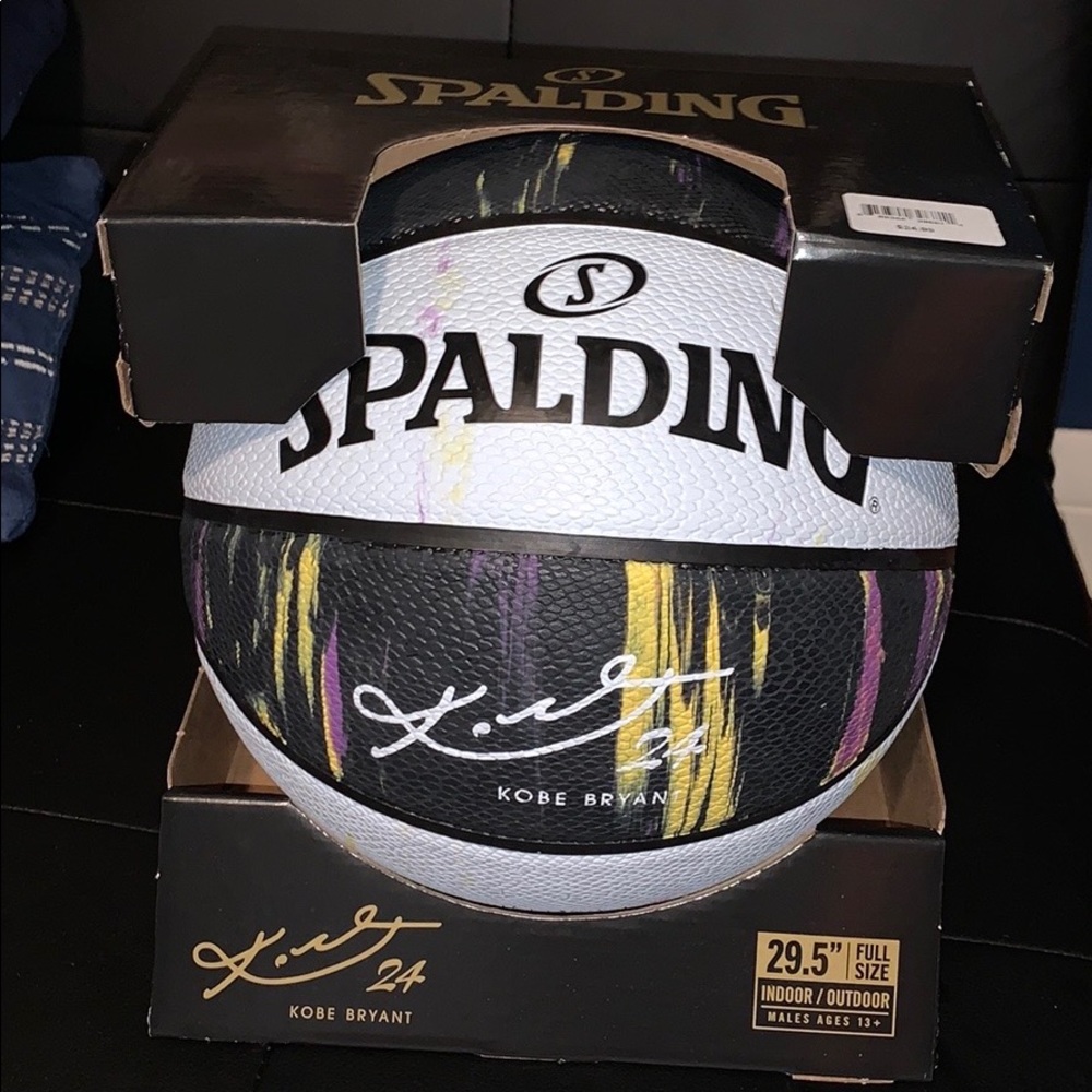 Kobe Bryant Signature Spalding Basketball